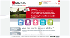 Desktop Screenshot of novelia.fr